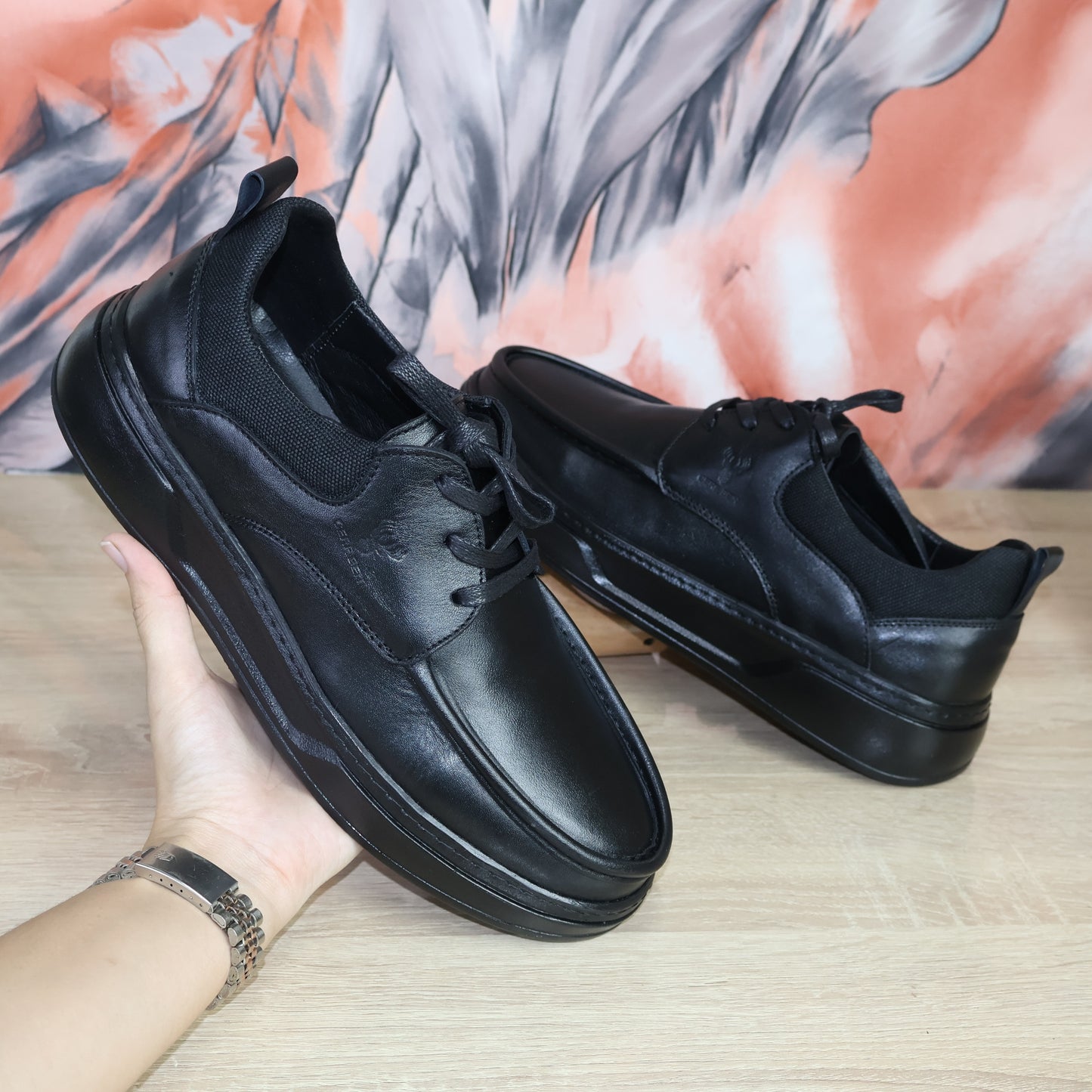 Chaussure Derby sneaker Noir