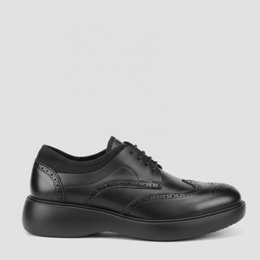 Chaussure Derby Brogue Homme à semelle confort