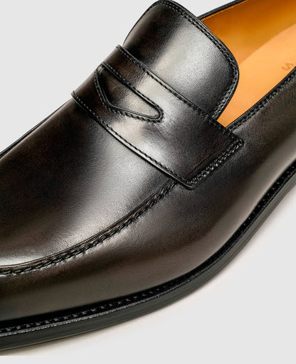 Mocassin noir