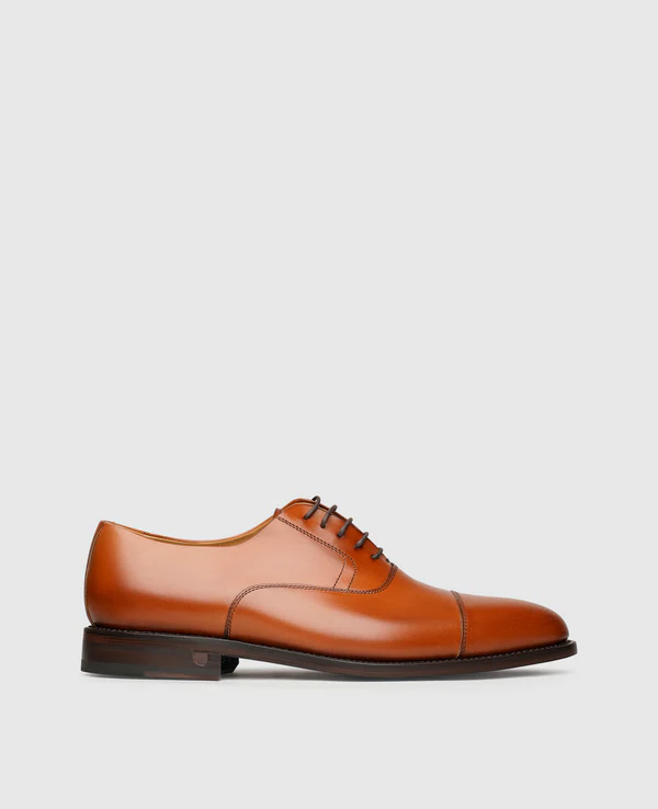 Chaussure Oxford Maron Clair