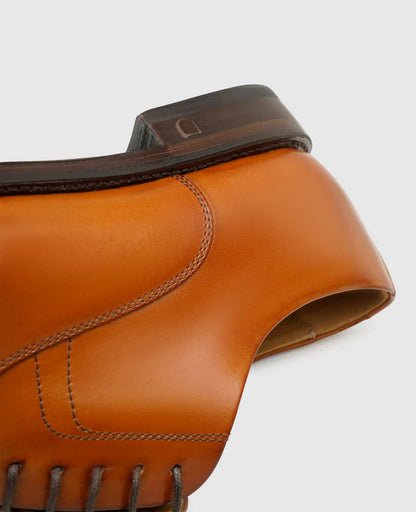 Chaussure Oxford Maron Clair