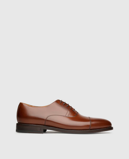 Chaussure Oxford Maron Foncé