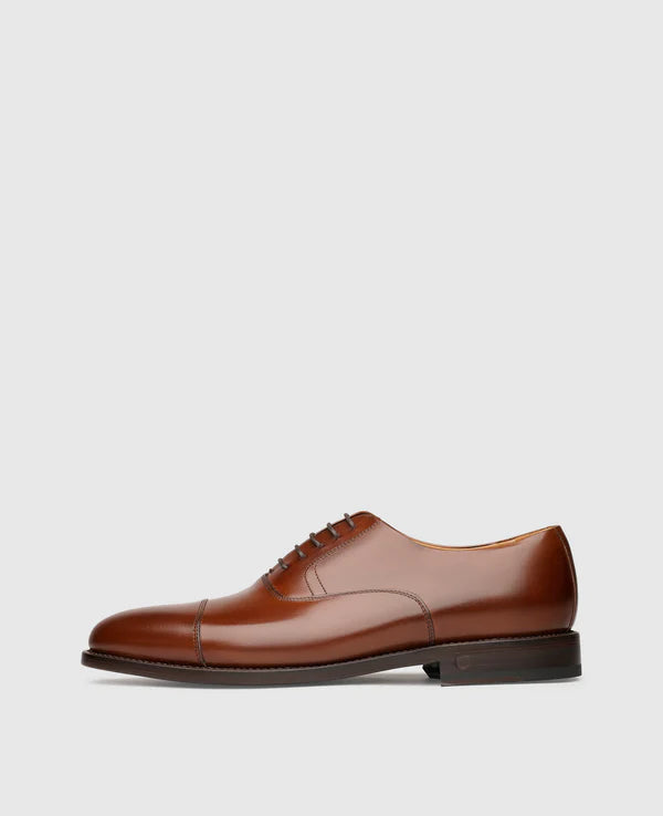 Chaussure Oxford Maron Foncé