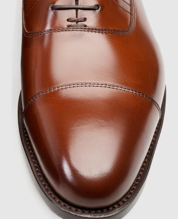 Chaussure Oxford Maron Foncé