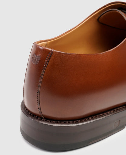 Chaussure Oxford Maron Foncé