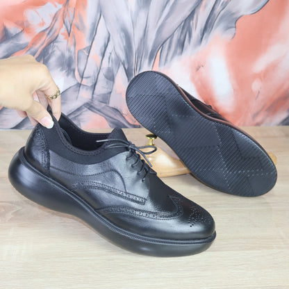 Chaussure Derby Brogue Homme à semelle confort